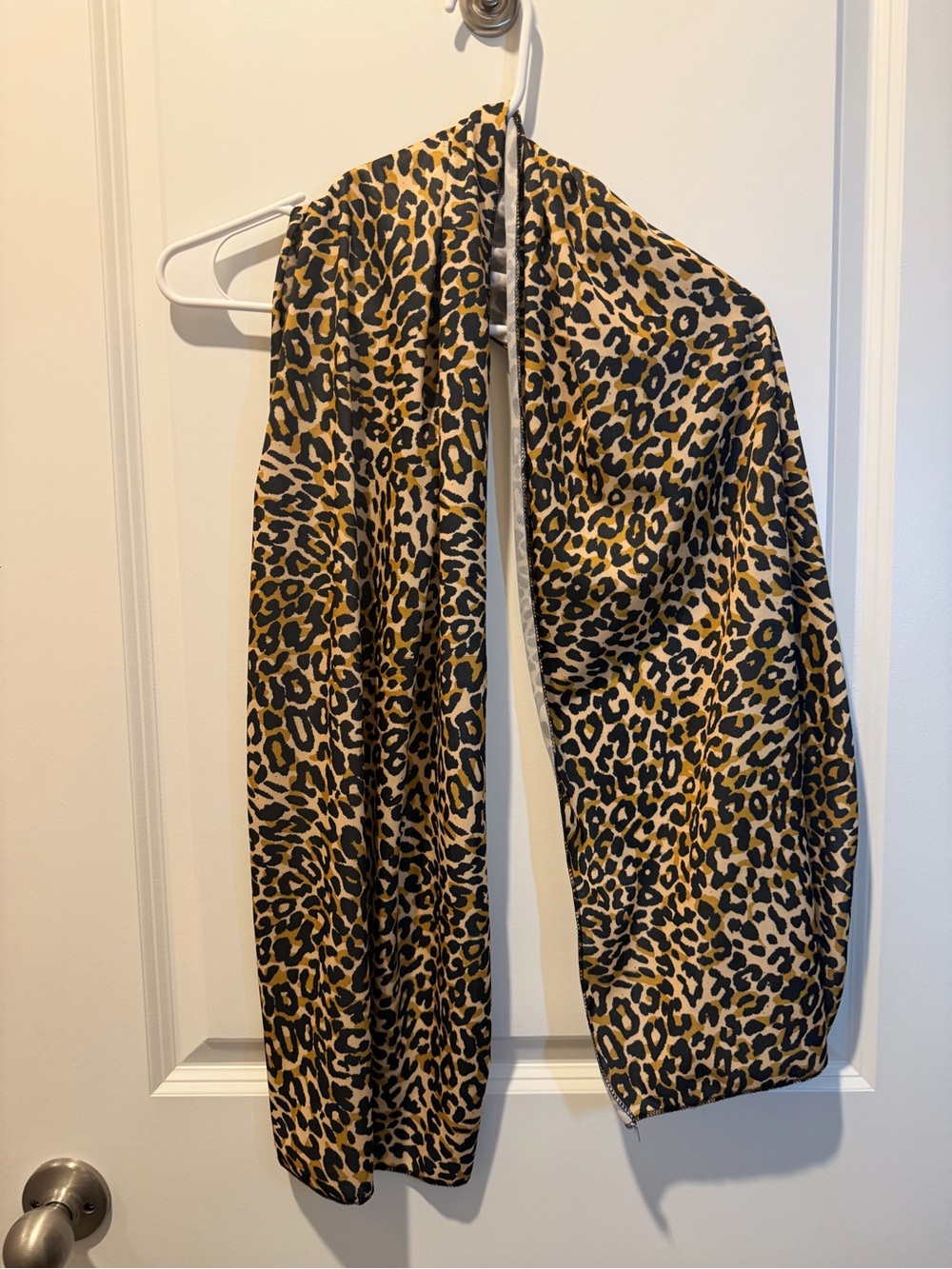 Leopard Print Scarf